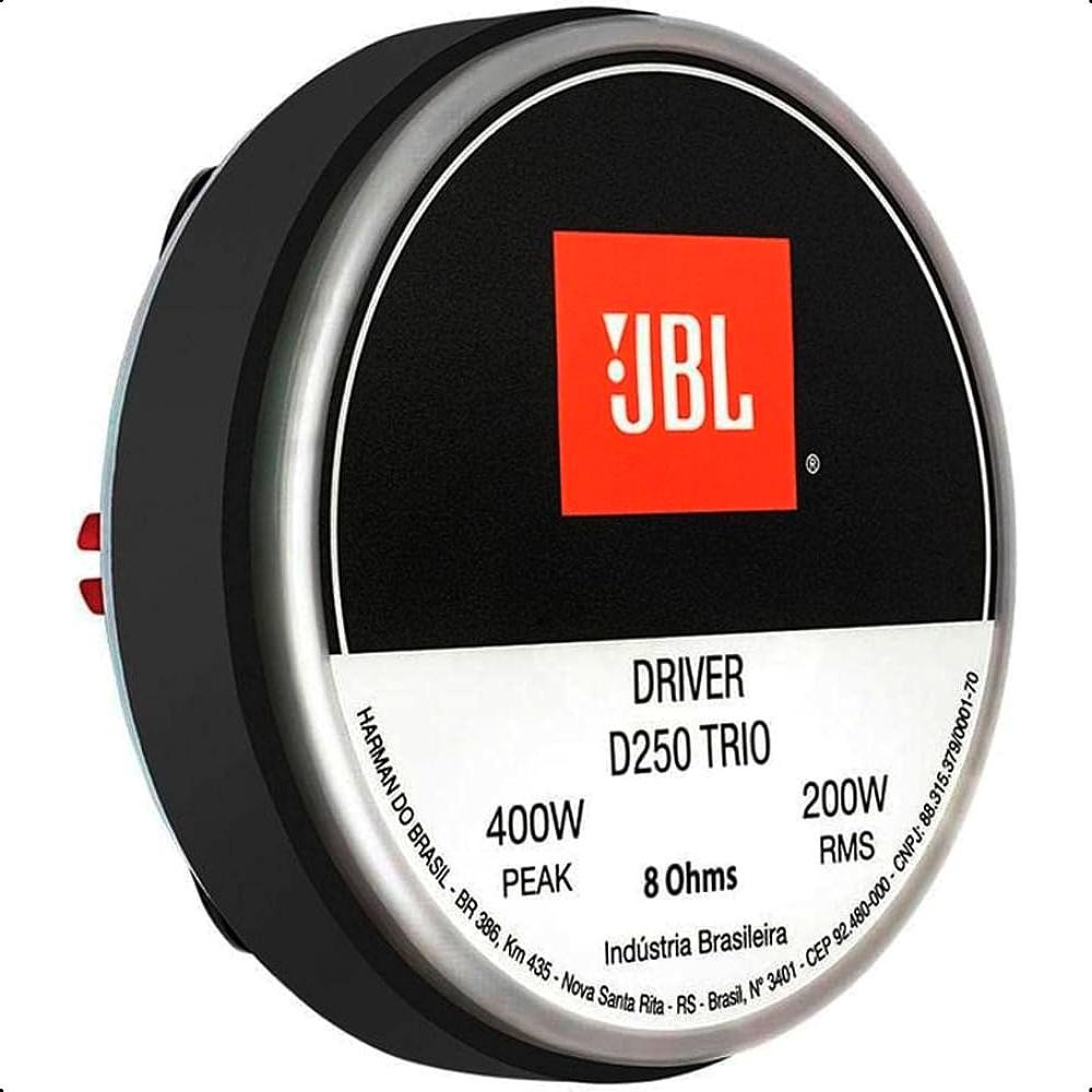 Driver JBL D250 Trio 200W RMS 8 Ohms Driver JBL D250 Trio 200W RMS 8 Ohms