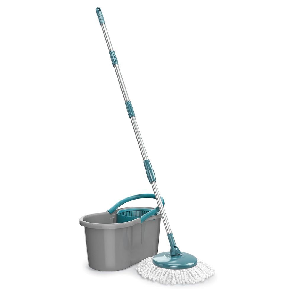 Mop Giratório Fit 5010 Esfregão Cabo Inox 3 Em 1 Flash Limp Mop Giratório Fit 5010 Esfregão Cabo Inox 3 Em 1 Flash Limp