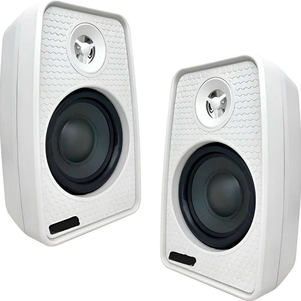 Caixa de Som Ambiente 140W RMS LeSon Resistente à Água Branca Caixa de Som Ambiente 140W RMS LeSon Resistente à Água Branca