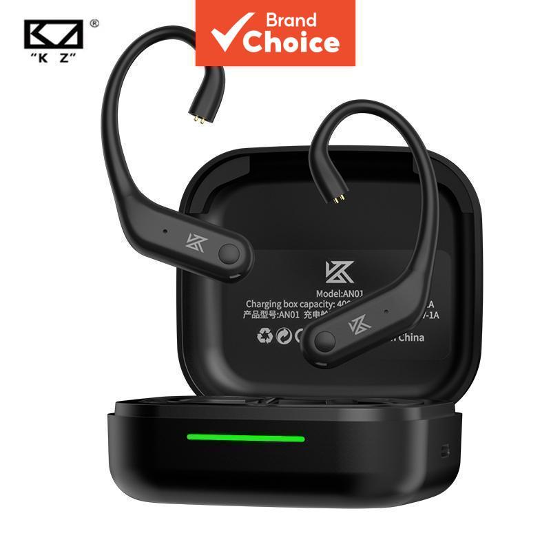 KZ AN01 Fones de Ouvido Earbuds Sem Fio Upgrade Ear Hook Cable ANC Cancelamento de Ruído Alta Qualidade Baixa Latência KZ AN01 Fones de Ouvido Earbuds Sem Fio Upgrade Ear Hook Cable ANC Cancelamento de Ruído Alta Qualidade Baixa Latência