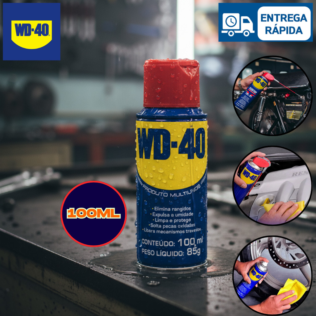 Óleo Multiuso WD-40 Lata 100ml