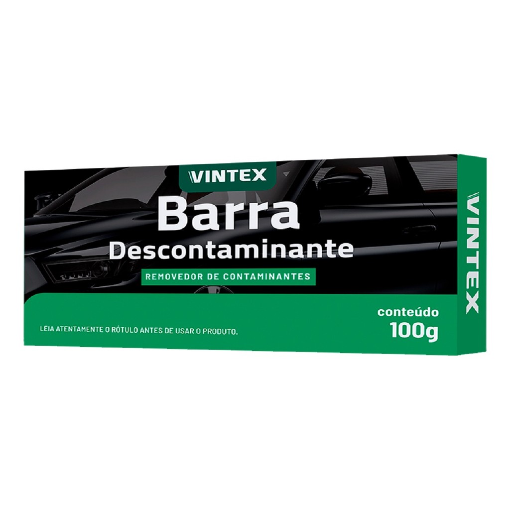 Clay Bar Vonixx V-bar Massa Barra Descontaminante V Bar 100g Clay Bar Vonixx V-bar Massa Barra Descontaminante V Bar 100g