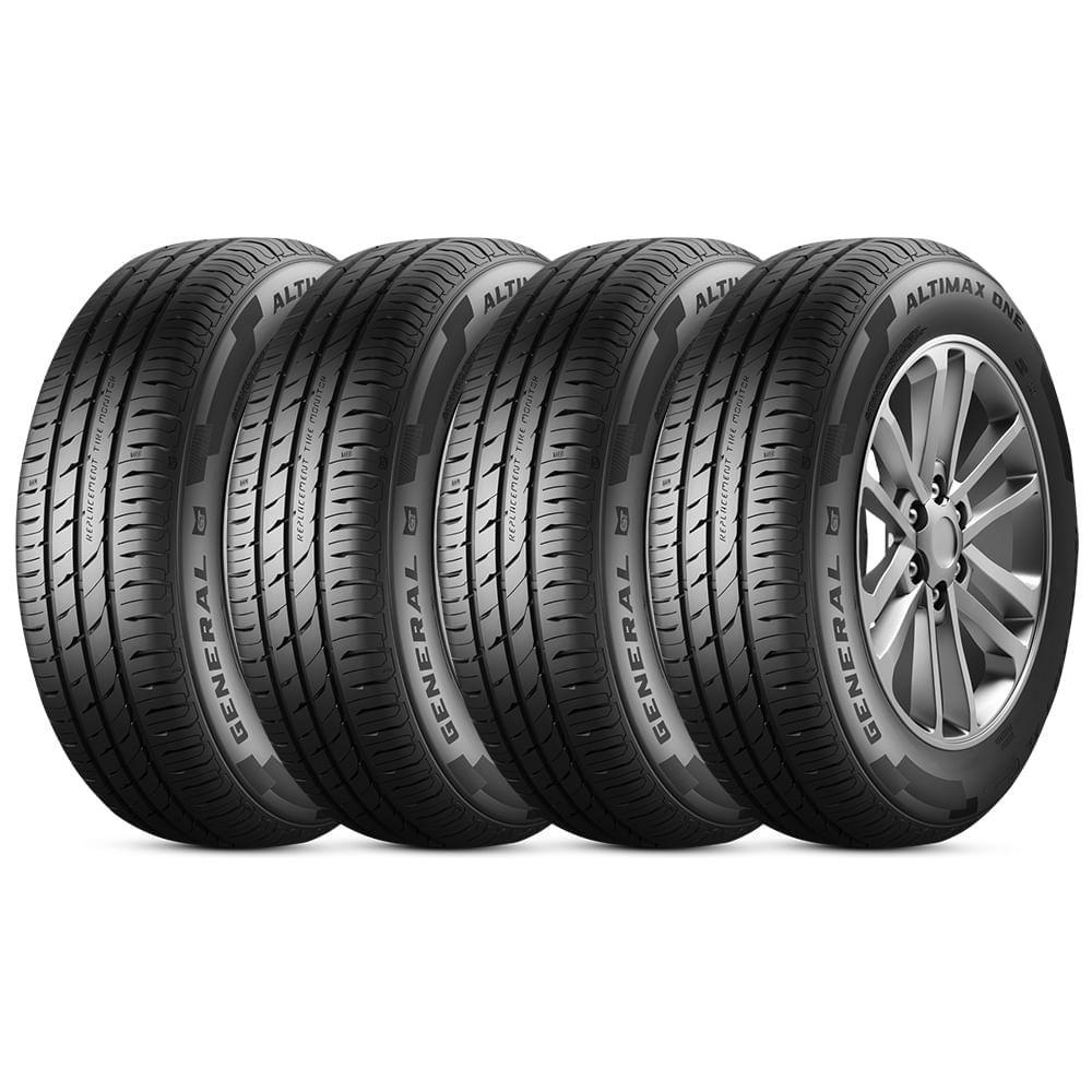 Kit 4 Pneu General by Continental Aro 15 195/65r15 91h Tl Al Kit 4 Pneu General by Continental Aro 15 195/65r15 91h Tl Al