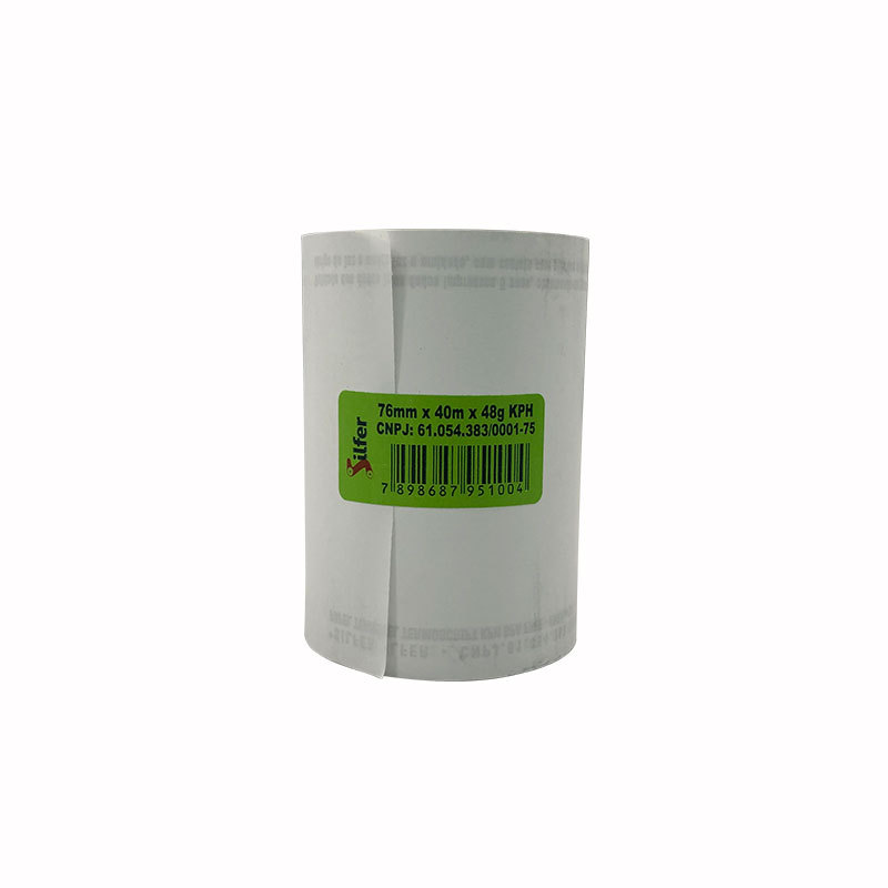 Bobina térmica 76×40 unidade Silfer Bobina térmica 76×40 unidade Silfer
