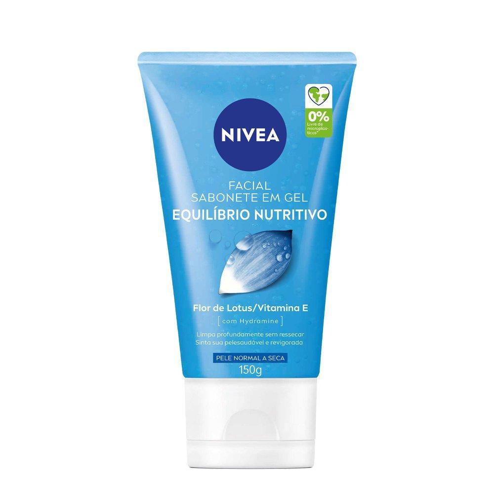 Sabonete Facial em Gel NIVEA Equilíbrio Nutritivo 150g Sabonete Facial em Gel NIVEA Equilíbrio Nutritivo 150g