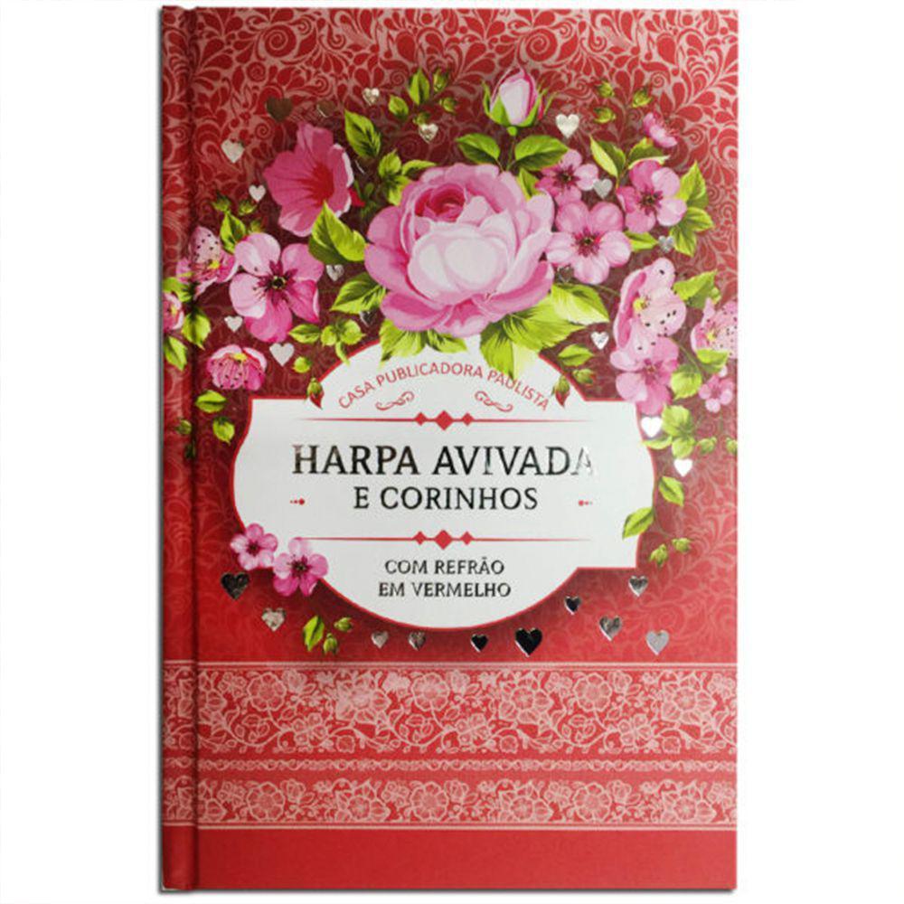 Harpa Avivada e Corinhos LT Hipergigante CP.Dura Floral Rosa | CPP Harpa Avivada e Corinhos LT Hipergigante CP.Dura Floral Rosa | CPP