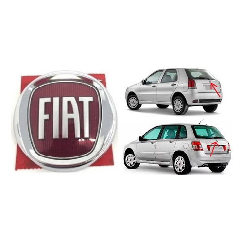 Emblema Sigla Tampa Traseira Original Fiat Palio Stilo – Cód. 51814108 Emblema Sigla Tampa Traseira Original Fiat Palio Stilo – Cód. 51814108