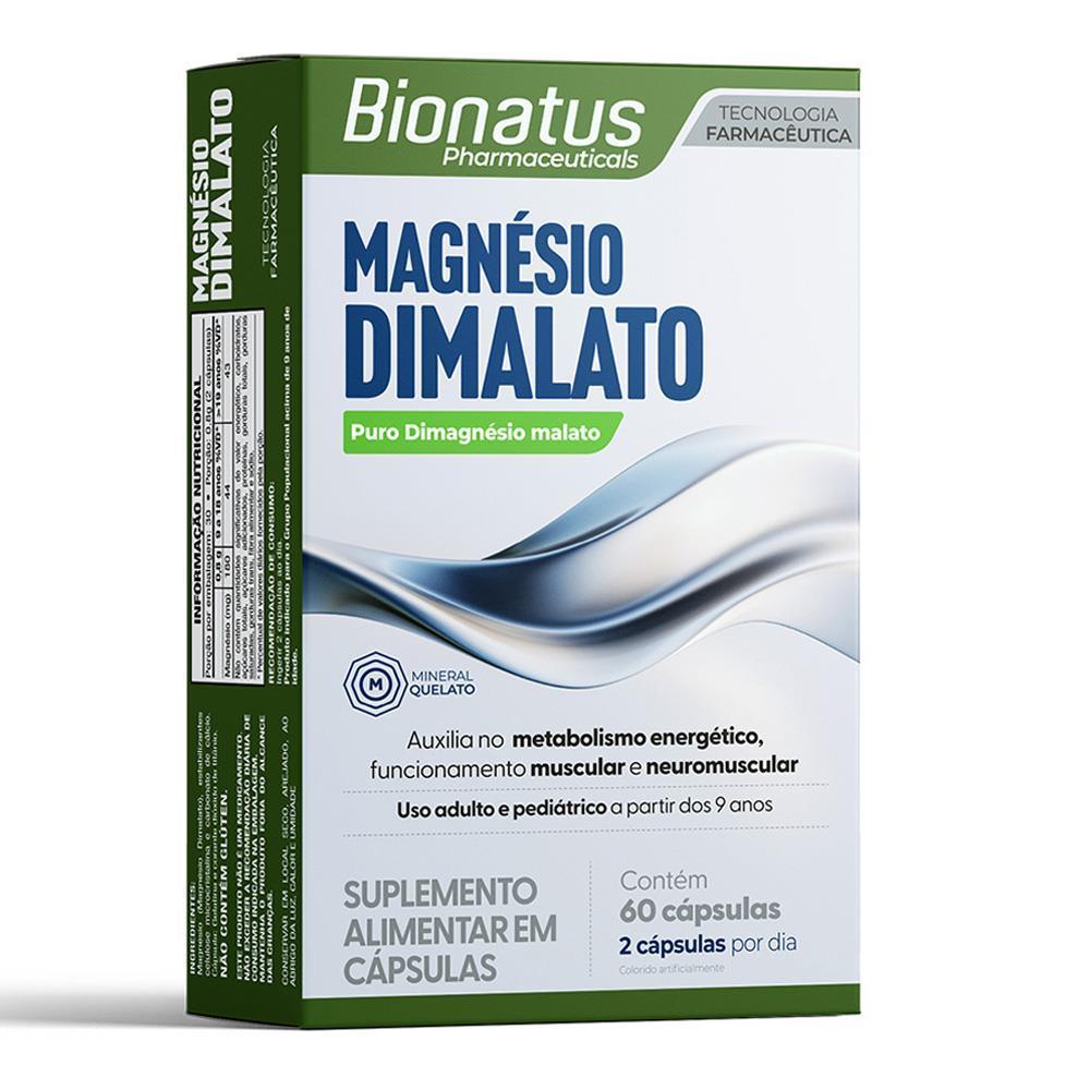 Magnésio Dimalato Suplemento Com 60 Cápsulas Magnésio Dimalato Suplemento Com 60 Cápsulas