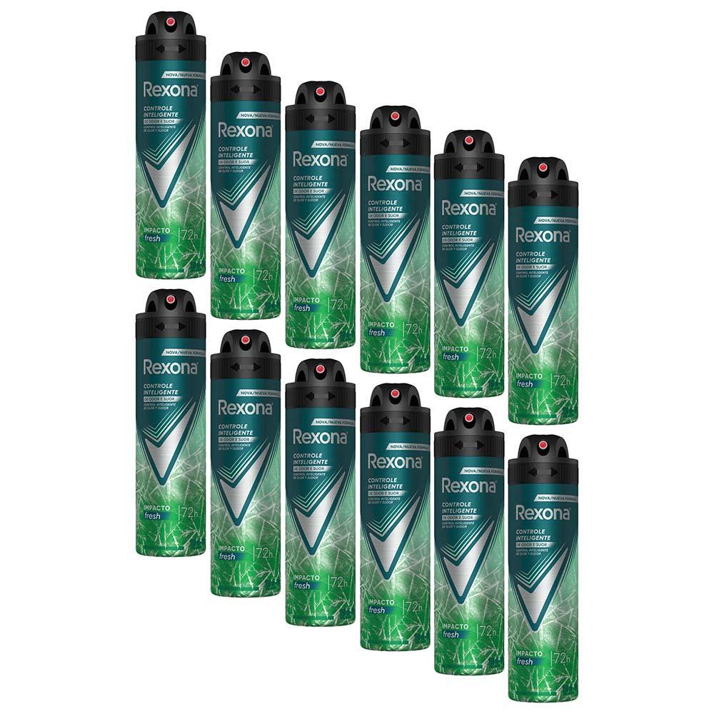 Kit 12 Desodorante Rexona Motionsense Men Impacto 150ml Kit 12 Desodorante Rexona Motionsense Men Impacto 150ml