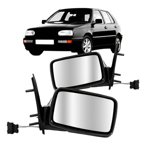 Par Retrovisor Golf 1994 1995 1996 1997 Com Controle Par Retrovisor Golf 1994 1995 1996 1997 Com Controle