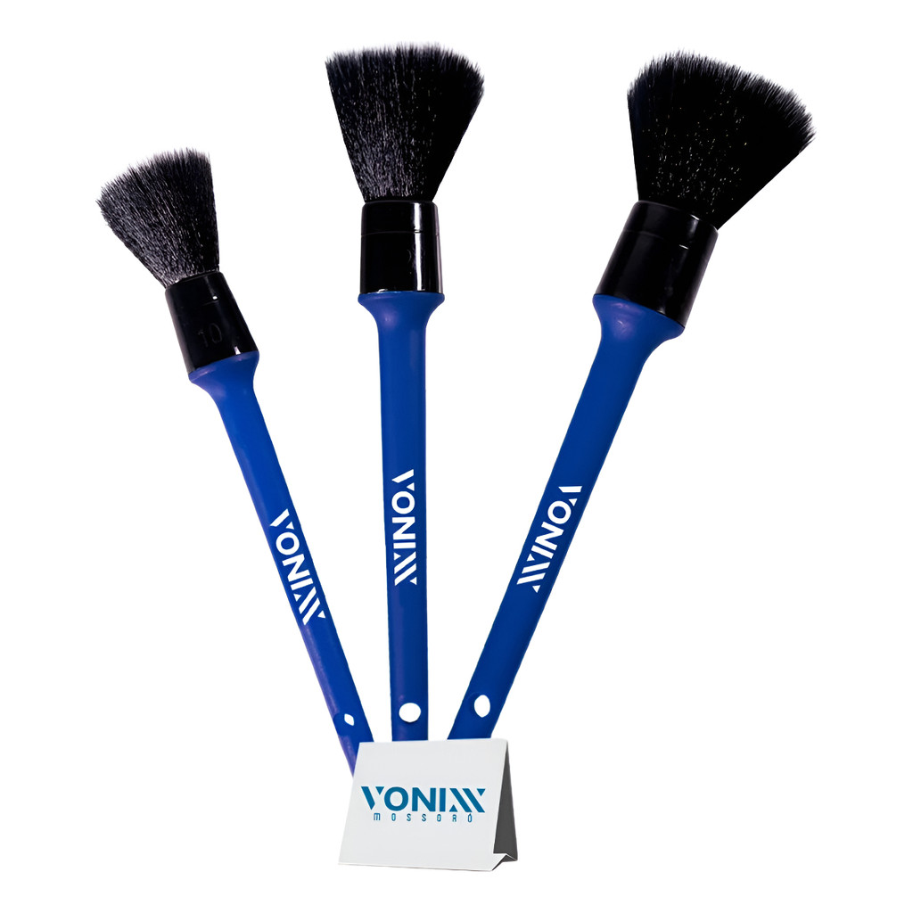 Kit Pincel Vonix Detalhamento Automotivo Ultra Macios Vonix Kit Pincel Vonix Detalhamento Automotivo Ultra Macios Vonix