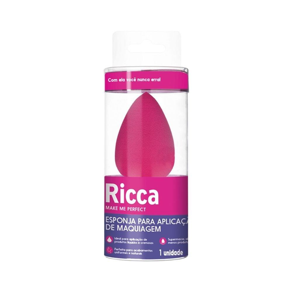 Esponja Maquiagem Ricca Make Up Perfect 1797 Esponja Maquiagem Ricca Make Up Perfect 1797