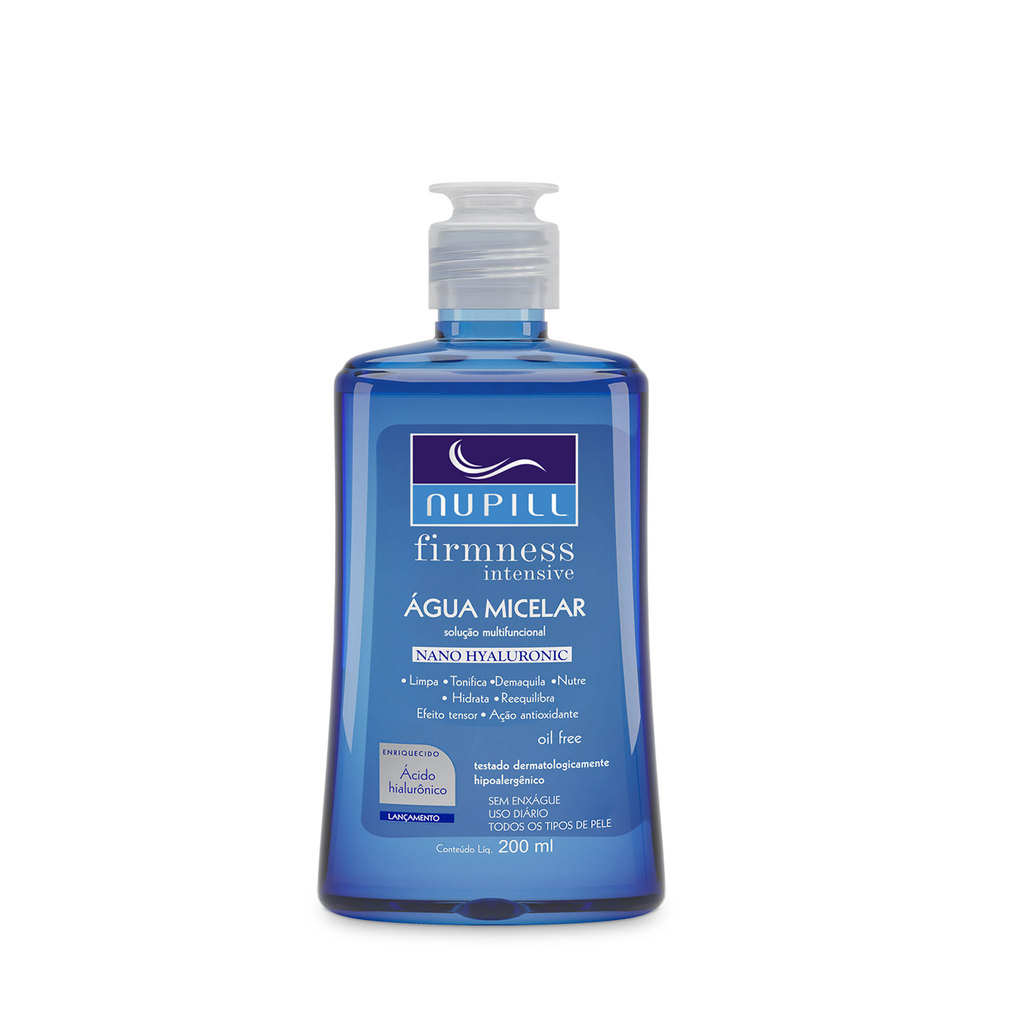 Água micelar Nupill Nano Hyaluronic 200ml Água micelar Nupill Nano Hyaluronic 200ml