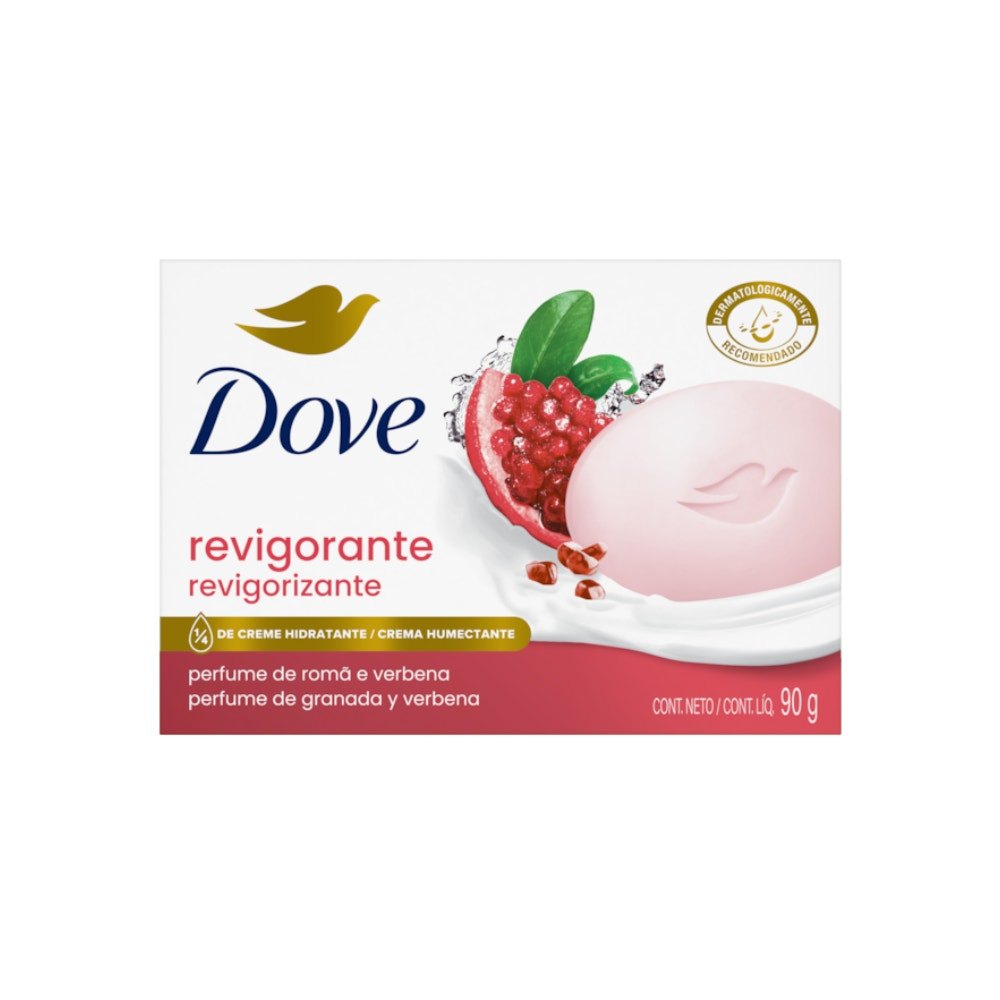 Sabonete Dove Revigorante Romã & Verbena 90G Sabonete Dove Revigorante Romã & Verbena 90G