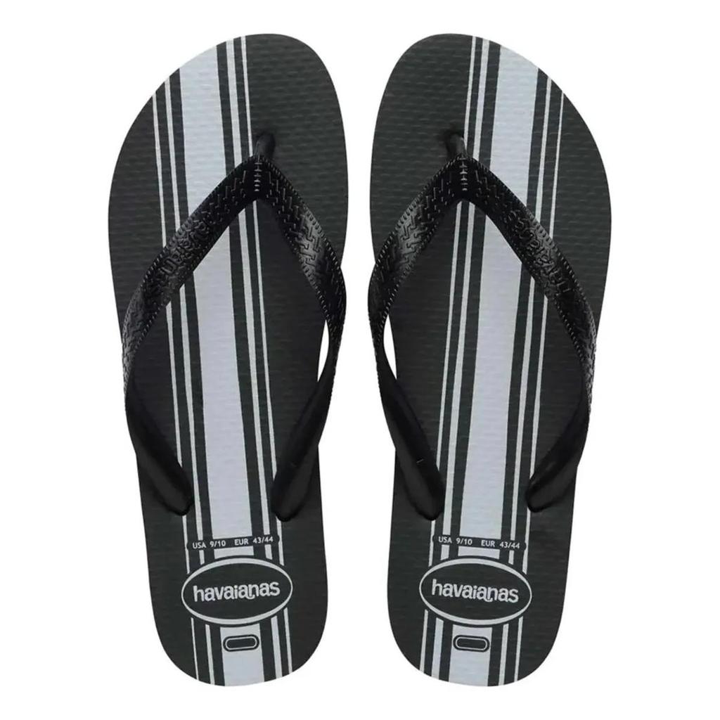 Chinelo Havaianas Color Essential Masculino – Preto e Branco