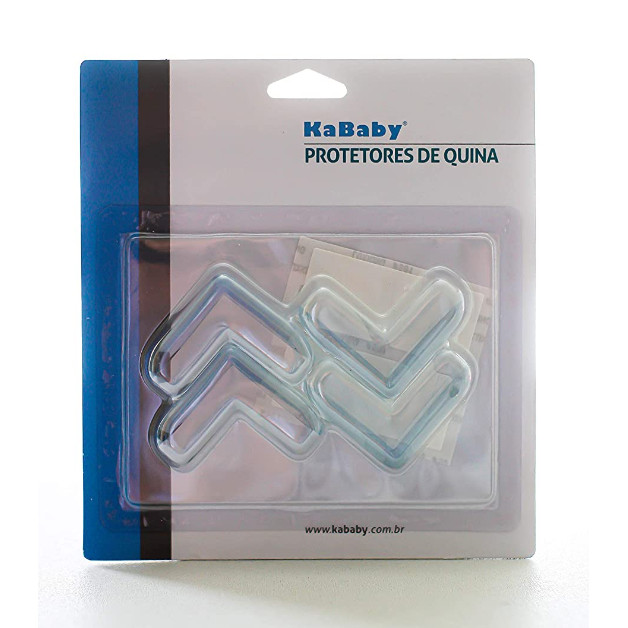 Kit 4 Protetores De Quina Angulares Para Crianças – Kababy Kit 4 Protetores De Quina Angulares Para Crianças – Kababy