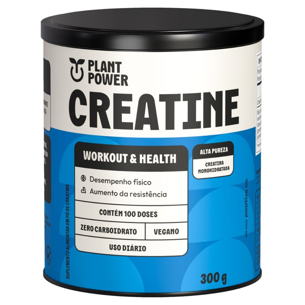 Creatina Plant Power Creatine com 300g Creatina Plant Power Creatine com 300g