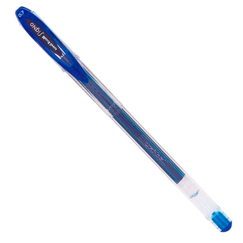 Caneta gel Signo 0.7mm UM-120 Azul Uni-Ball Caneta gel Signo 0.7mm UM-120 Azul Uni-Ball