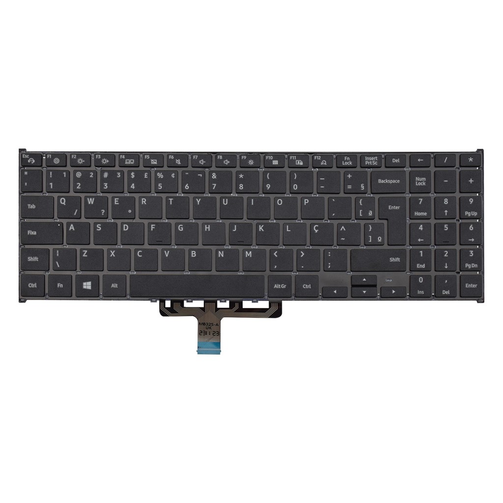 Teclado para Notebook Samsung Book NP550XCJ-KT2BR Teclado para Notebook Samsung Book NP550XCJ-KT2BR