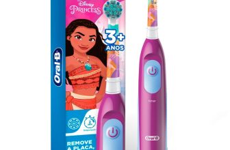 Escova Dental Infantil Oral-B Elétrica Disney Princess +3 anos - Oral Care vendido por Drogaria  Araujo