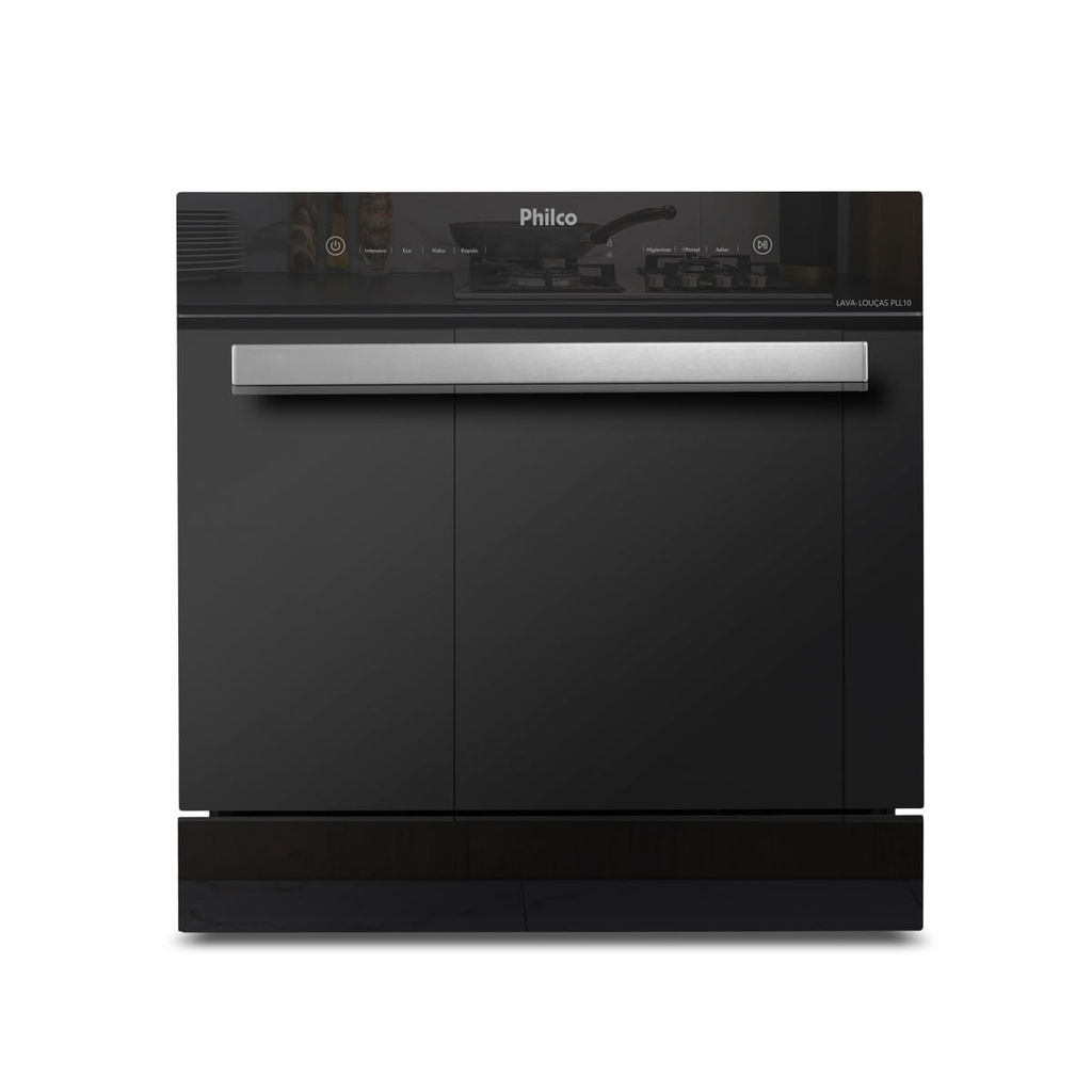 Lava Louças Philco 10 Serviços Preto Espelhado PLL10 Lava Louças Philco 10 Serviços Preto Espelhado PLL10