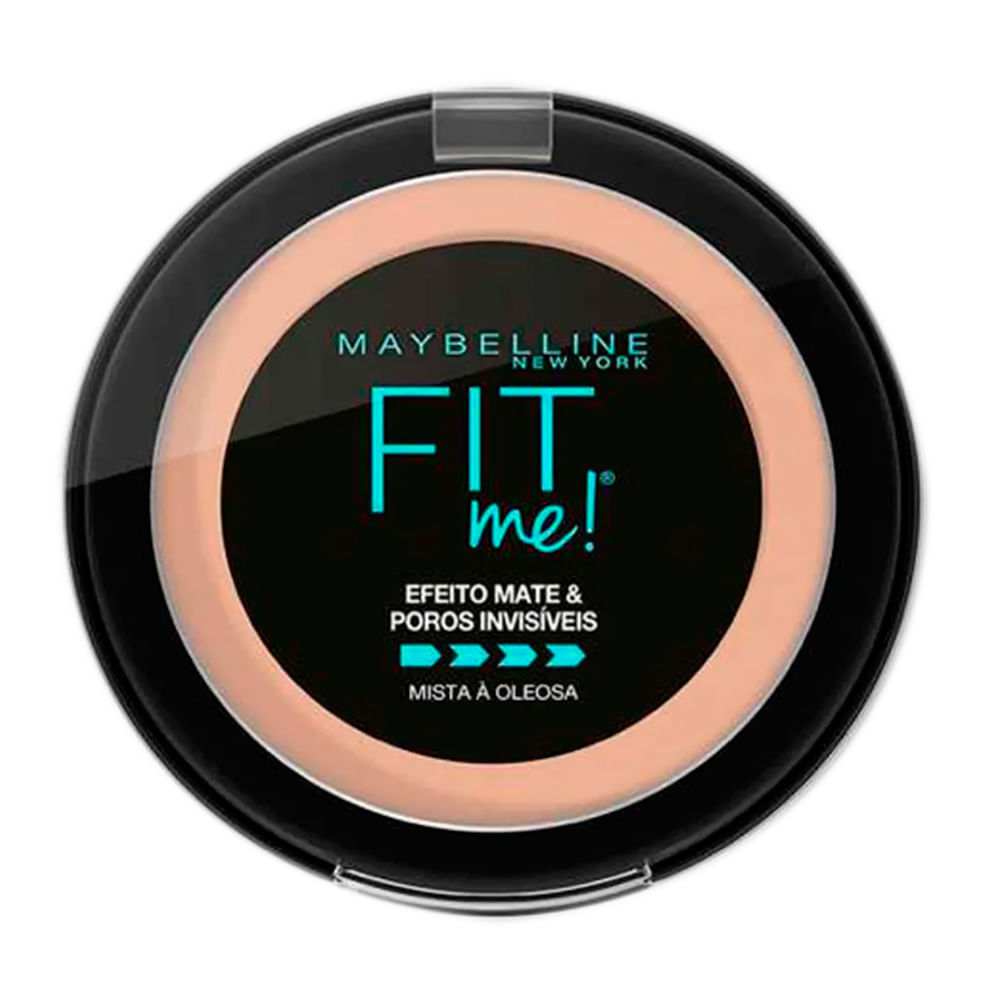 Pó Compacto Maybelline Fit Me Efeito Mate Cor N03 Médio Claro Neutro com 10g Pó Compacto Maybelline Fit Me Efeito Mate Cor N03 Médio Claro Neutro com 10g