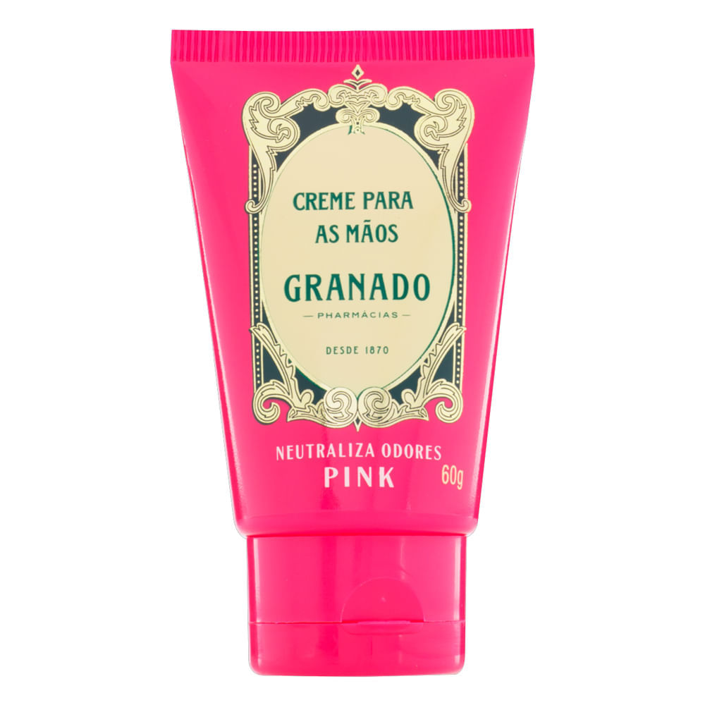 Creme para Mãos Granado Pink 60g Creme para Mãos Granado Pink 60g
