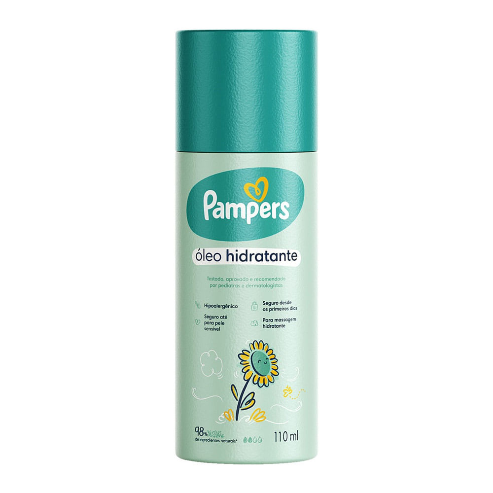 Óleo Hidratante Pampers Corporal Pampers 110ml Óleo Hidratante Pampers Corporal Pampers 110ml