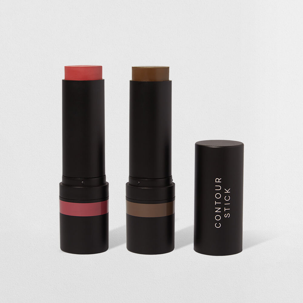 Kit Blush em Bastão Rosa + Contorno em Bastão Marrom Escuro Océane Edition (2 Produtos) Kit Blush em Bastão Rosa + Contorno em Bastão Marrom Escuro Océane Edition (2 Produtos)