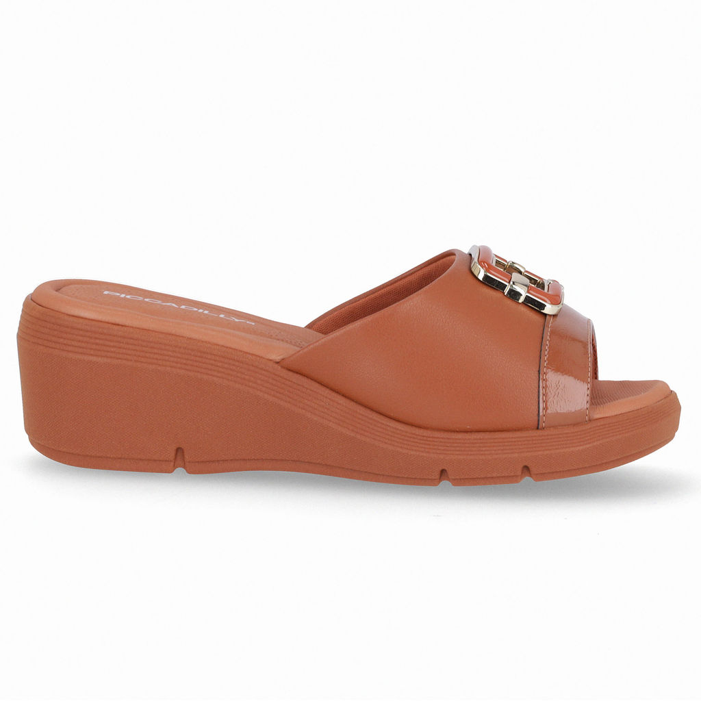 Tamanco Cecilia Anabela Médio Ocre Tamanco Cecilia Anabela Médio Ocre