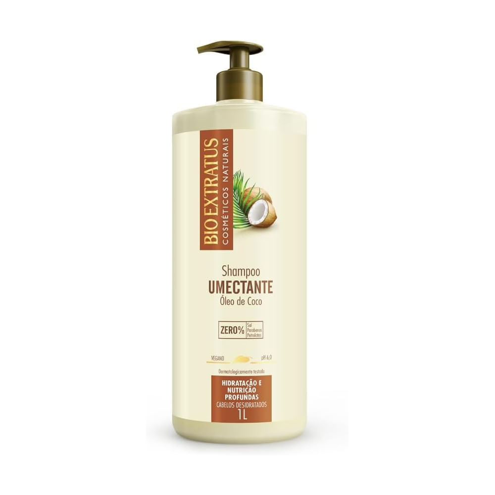 Shampoo Bio Extratus Óleo de Coco 1L Shampoo Bio Extratus Óleo de Coco 1L