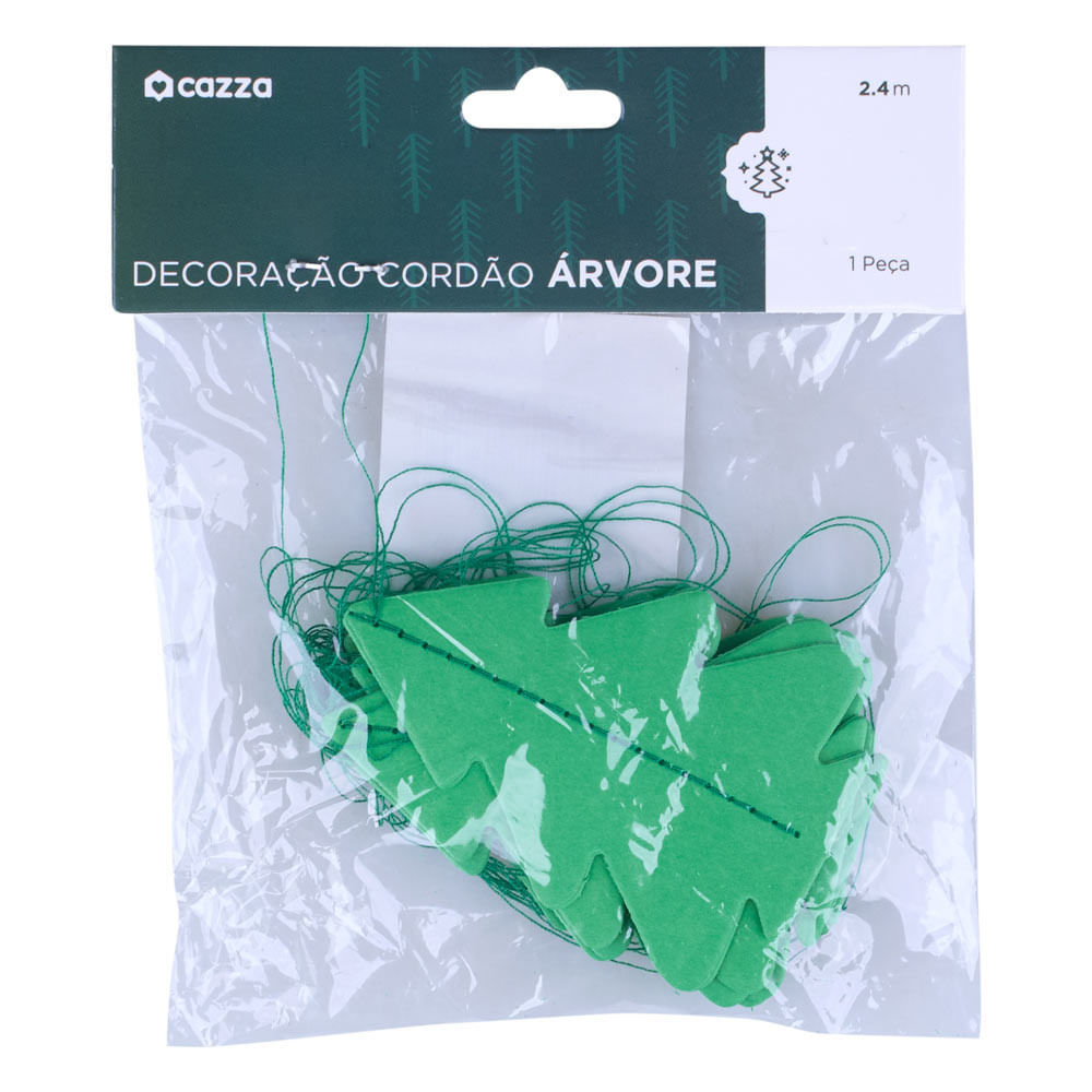 Cordão Decorativo Arvore Papel Cv244258 Cazza 2,4m Vd Cordão Decorativo Arvore Papel Cv244258 Cazza 2,4m Vd