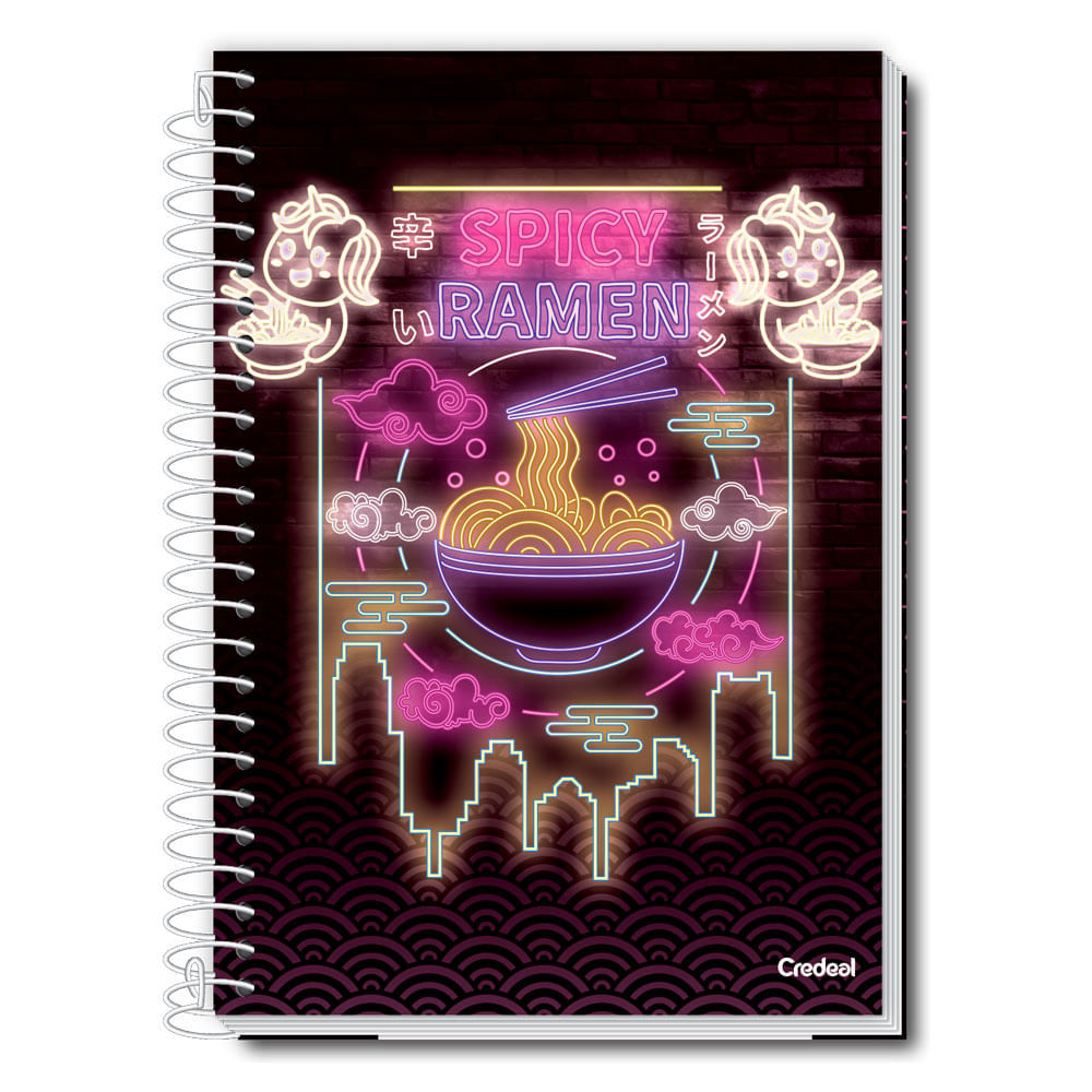 Caderno Universitário Feminino My Collection 160F/10 Matérias Credeal Caderno Universitário Feminino My Collection 160F/10 Matérias Credeal