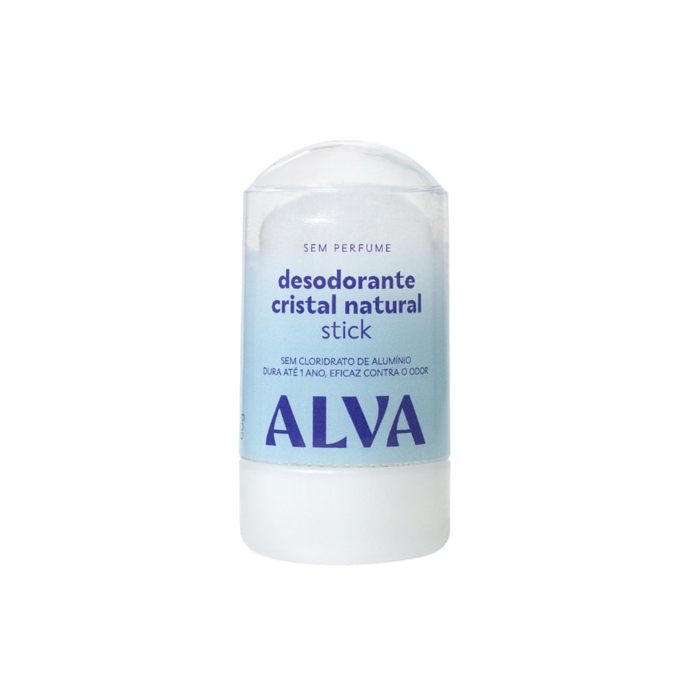 Desodorante Alva Cristal Natural Stick 60g Desodorante Alva Cristal Natural Stick 60g