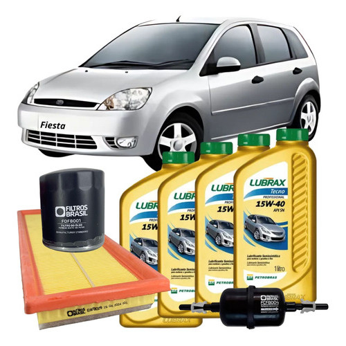 Oleo Motor Ford Fiesta 1.0 Lubrax 15w40 Api Sn 2005 Até 2013 Oleo Motor Ford Fiesta 1.0 Lubrax 15w40 Api Sn 2005 Até 2013