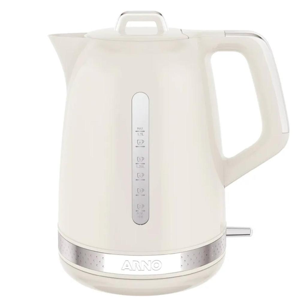 Chaleira Elétrica Soleil 1,7L Base Giratória Desligamento Automatico – Arno Chaleira Elétrica Soleil 1,7L Base Giratória Desligamento Automatico – Arno
