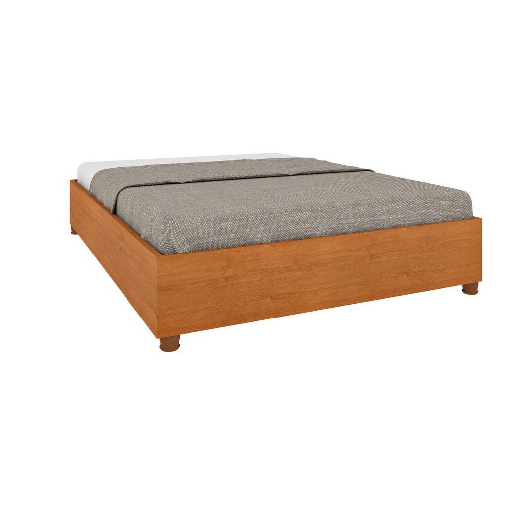 Cama Casal em MDP 193cm x 144cm Grecia Yescasa Cinamomo Cama Casal em MDP 193cm x 144cm Grecia Yescasa Cinamomo