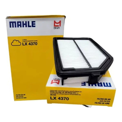 Filtro De Ar Lx4370 Fit Personal 1.5 Cvt 1.5l 16v 2019-2021 Filtro De Ar Lx4370 Fit Personal 1.5 Cvt 1.5l 16v 2019-2021