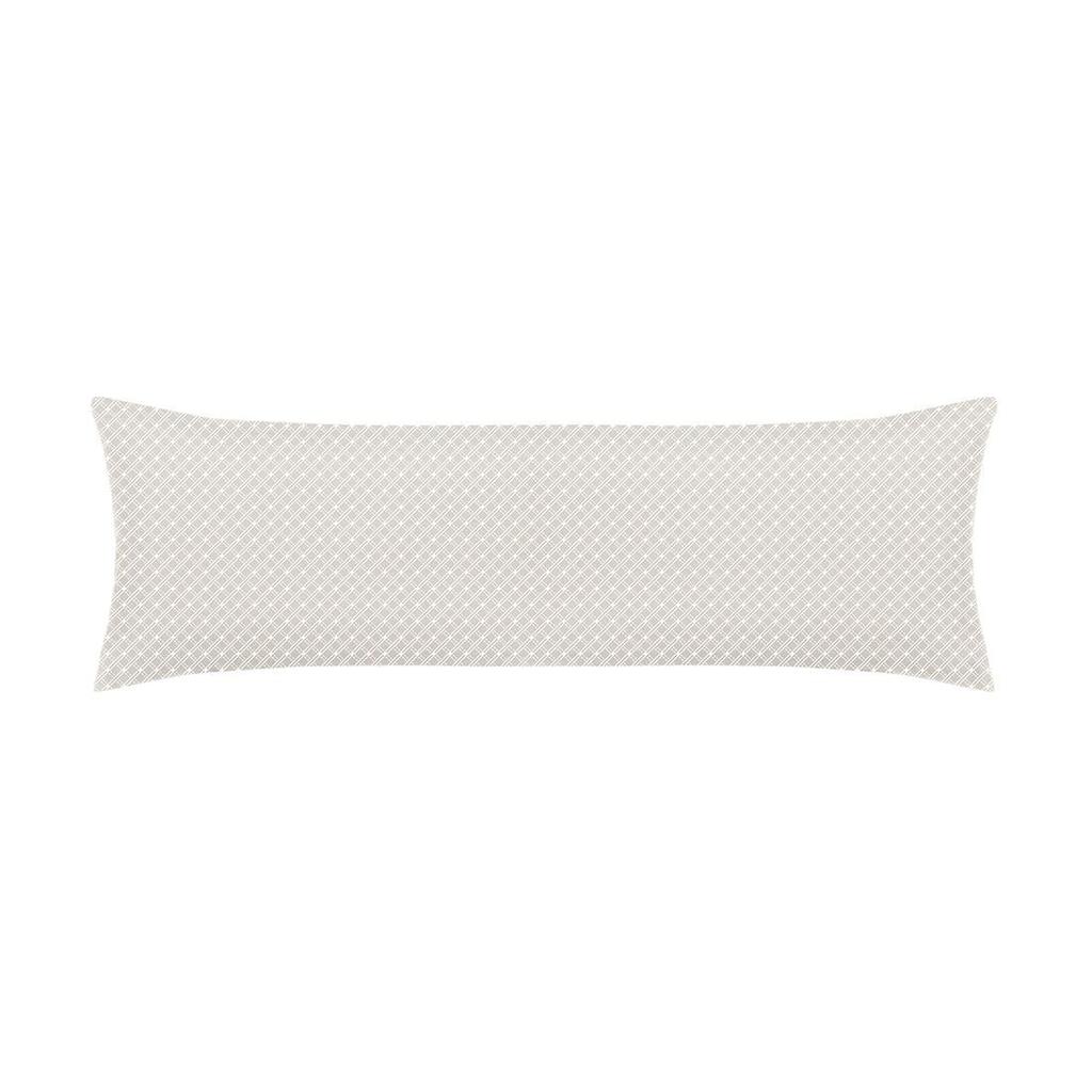 Fronha Body Pillow Altenburg Toque Acetinado Slim Porcelana Fronha Body Pillow Altenburg Toque Acetinado Slim Porcelana