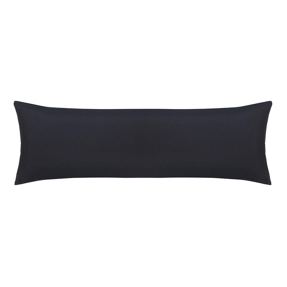 Fronha Body Pillow Altenburg Toque Acetinado 40cm x 130cm Preto Fronha Body Pillow Altenburg Toque Acetinado 40cm x 130cm Preto