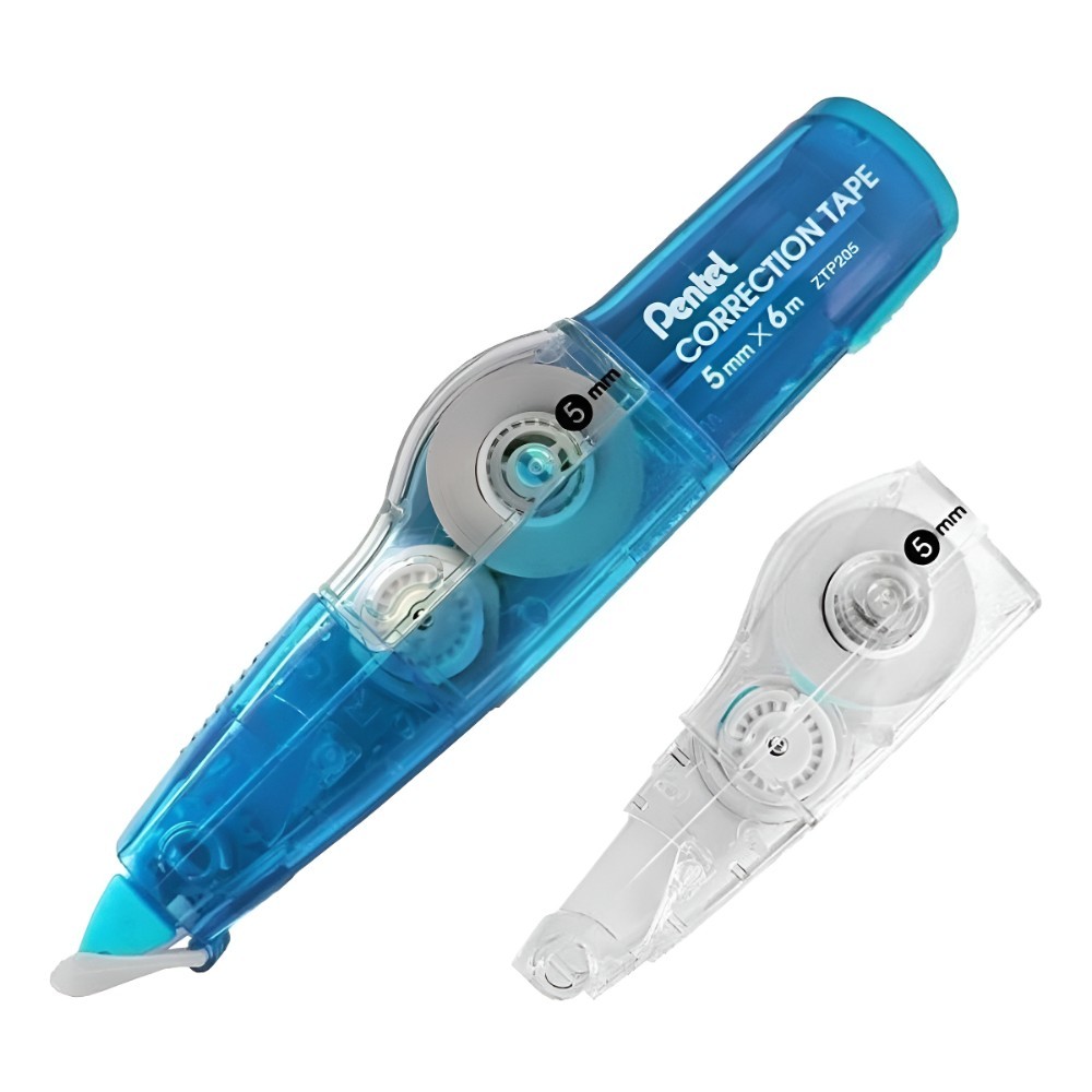 Fita Corretiva Escolar Pentel Refil Azul ZTP205R-S Fita Corretiva Escolar Pentel Refil Azul ZTP205R-S