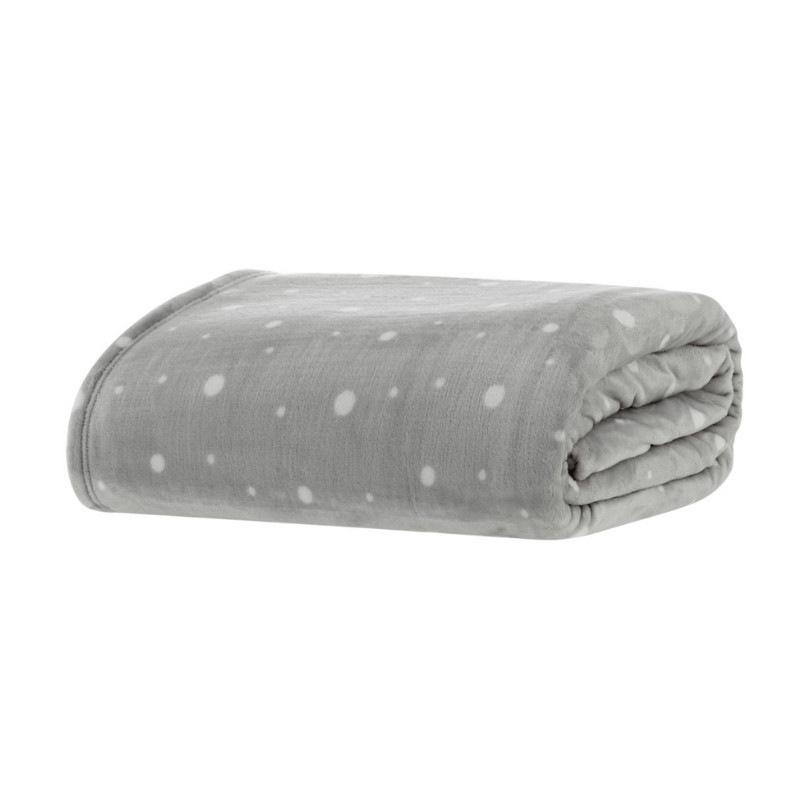 Cobertor Blanket Vintage Kacyumara Prata Poá Cobertor Blanket Vintage Kacyumara Prata Poá