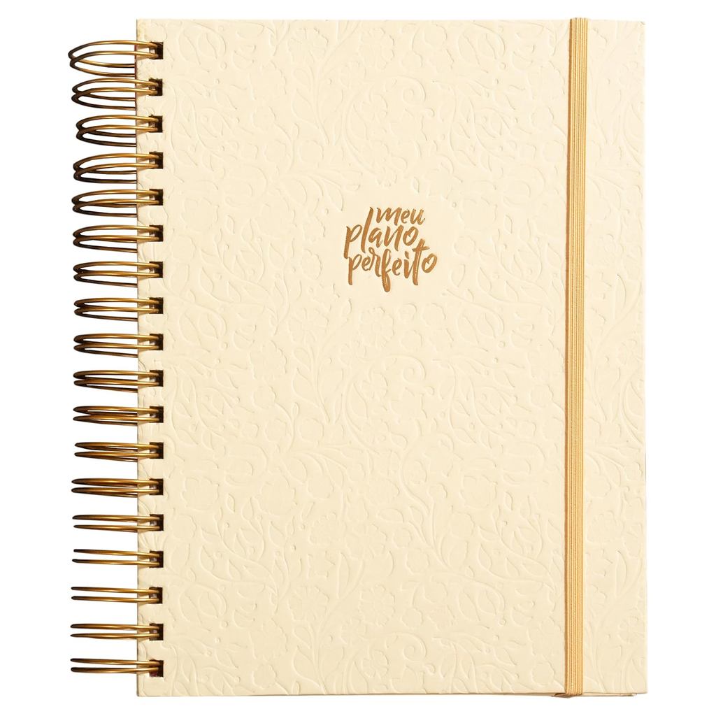 Kit Biblia NVI com Espaço para anotações Tecido Pardal + Meu Plano Perfeito | Capa Creme Kit Biblia NVI com Espaço para anotações Tecido Pardal + Meu Plano Perfeito | Capa Creme