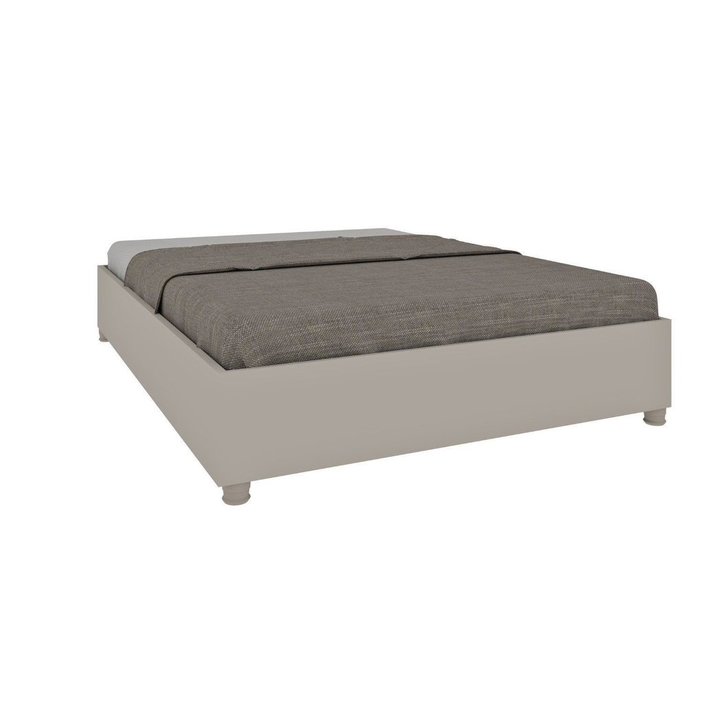 Cama Casal em MDP 193cm x 144cm Grecia Yescasa Off White Cama Casal em MDP 193cm x 144cm Grecia Yescasa Off White