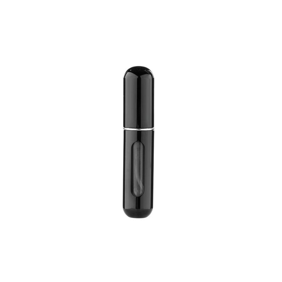Porta Perfume de Vidro Portátil – Preto – 5ml – 7,5cm – 1 unidade – Rizzo Porta Perfume de Vidro Portátil – Preto – 5ml – 7,5cm – 1 unidade – Rizzo