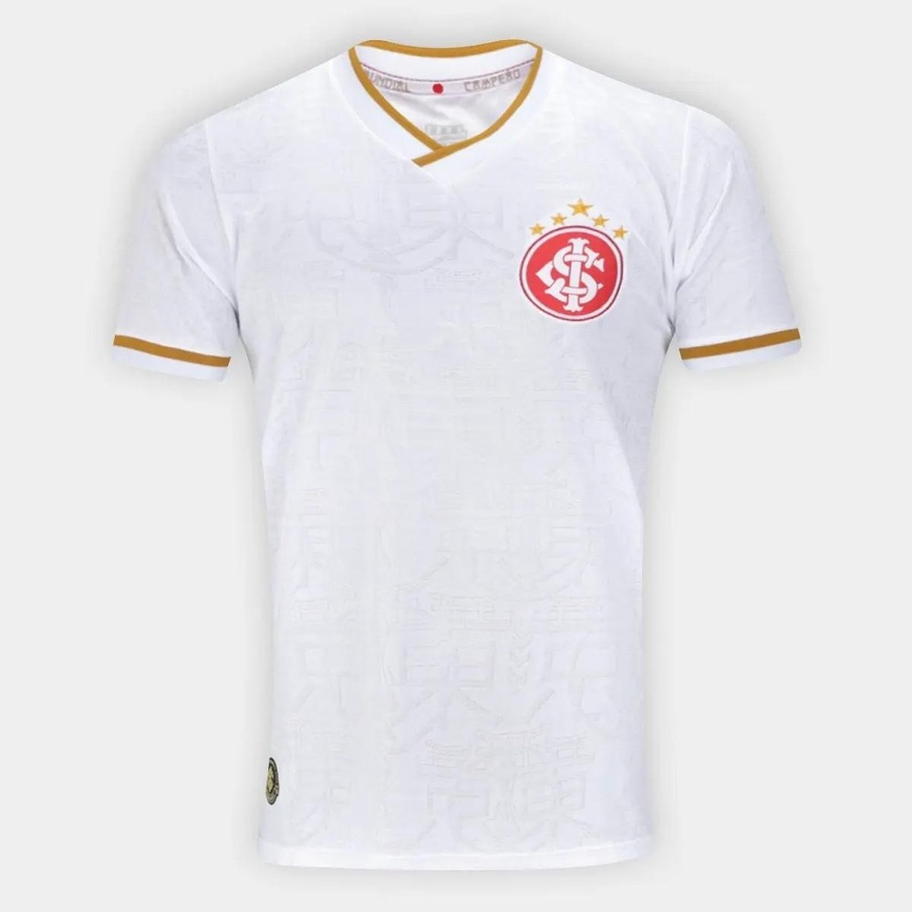 Camisa Internacional RetrôMania Yokohama 2006 Masculina – Branco Camisa Internacional RetrôMania Yokohama 2006 Masculina – Branco