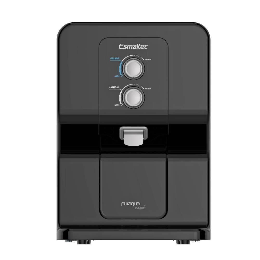 Purificador De Água Esmaltec Acqua7 Preto 220V Purificador De Água Esmaltec Acqua7 Preto 220V