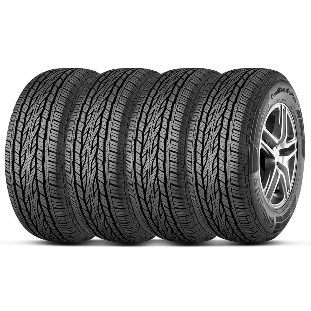 Kit 4 Pneu Continental 215/60r17 96h Conticrosscontact Lx2 Kit 4 Pneu Continental 215/60r17 96h Conticrosscontact Lx2