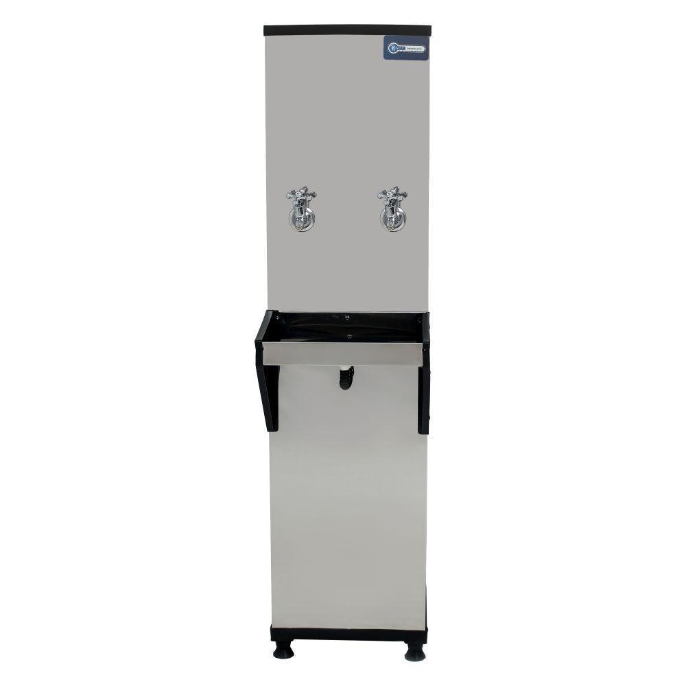 Bebedouro Industrial Coluna Knox 25L 2 Torneiras Geladas Inox 220V (KX02-D 2T) Bebedouro Industrial Coluna Knox 25L 2 Torneiras Geladas Inox 220V (KX02-D 2T)