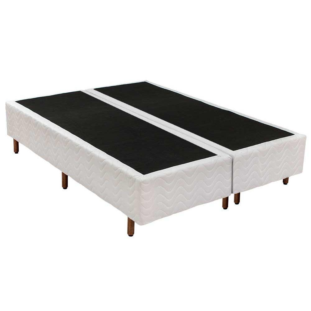 Cama Box Base Queen Universal Bordado White (158x198x20) – Polar Cama Box Base Queen Universal Bordado White (158x198x20) – Polar